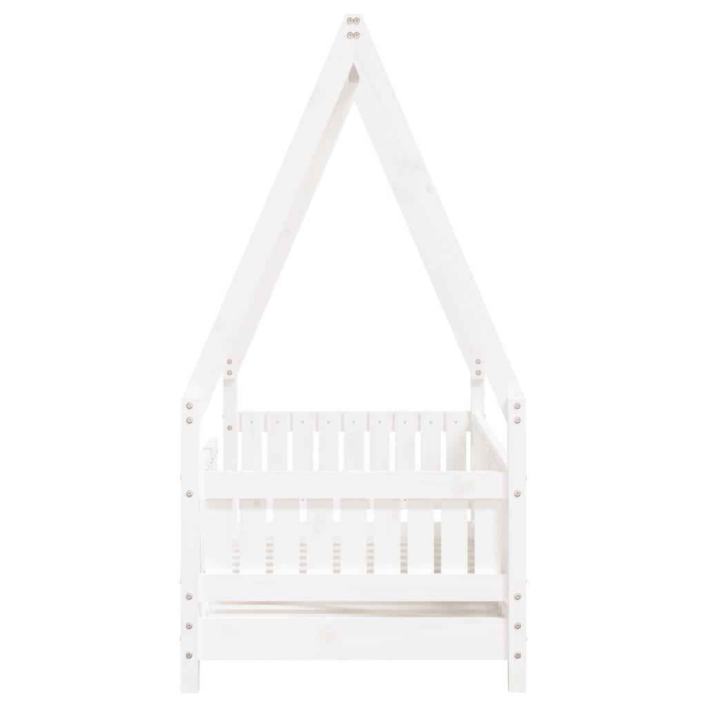 Kinderbed 90x200 cm - massief grenenhout - Grijs