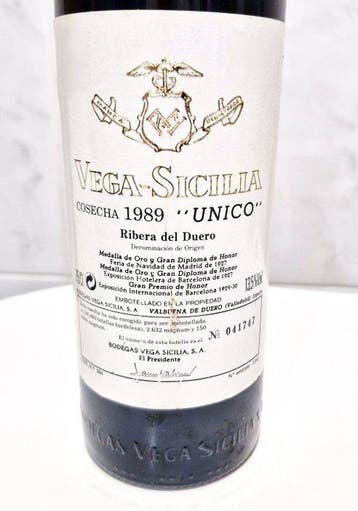 1989 Vega Sicilia, Único - Ribera del Duero Gran Reserva - 1, Nieuw