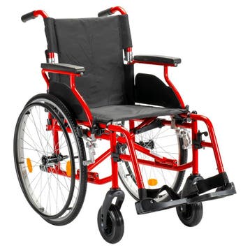 Sky lichtgewicht rolstoel - Rood, Diversen, Rolstoelen, Ophalen of Verzenden, Nieuw