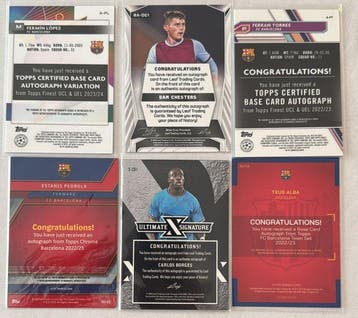 Topps Euroleague Ansu Fati, Jude Soonsup-Bel, Zack Steffen,