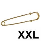 Fako Bijoux - Sierspeld / Sjaalspeld - Classic XXL - 100mm -, Verzenden