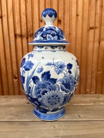 De Porceleyne Fles, Delft - dekselvaas - Keramiek - Delft