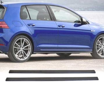 RAJOUTS DES BAS DE CAISSE VOLKSWAGEN VW GOLF 7 7.5 LOOK R 12, Verzenden