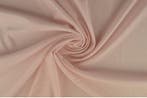 15 meter stretch voering - baby roze, Verzenden, 120 cm of meer, Roze, Polyester