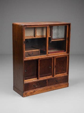 Kast - Massief houten frame en kwaliteitsfineer met een