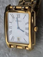 Seiko - Tank - Waffle Dial - Roman Numeral - Zonder