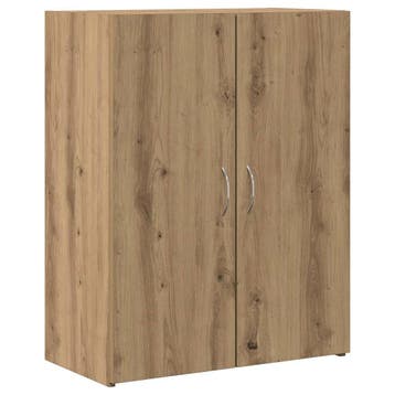 vidaXL Kantoorkast Artisanaal eiken 70 x 32 x 77.5 cm, Huis en Inrichting, Verzenden, Nieuw