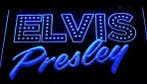 Elvis Presley neon bord lamp LED cafe verlichting reclame li, Huis en Inrichting, Verzenden, Nieuw