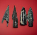 Âge du bronze Bronze pointes de flèche asiatiques antiques