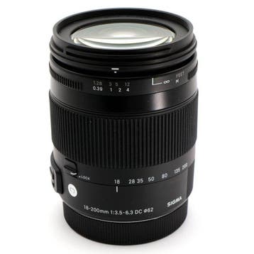 Sigma 18-200mm F/3.5-6.3 DC MACRO OS HSM Contemporary voor