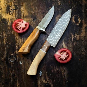 Keukenmes - Utility knife - Ambachtelijk vervaardigde