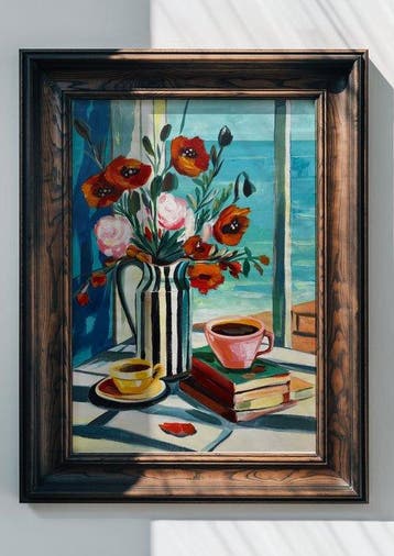 E. García - Flores y cafés XL (no reserve)