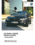 2017 BMW 4 SERIE GRAN COUPÉ INSTRUCTIEBOEKJE NEDERLANDS