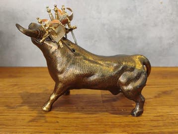 Toledo - Spies - Gegoten messing - Toledo bull skewers