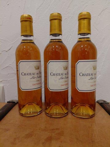 2004 Château de Fargues - Sauternes - 3 Demi bouteilles