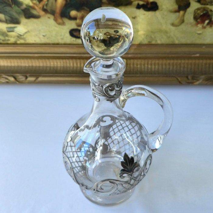 O. Niemi Oy - Neoclassical - Carafe - Verre, Cristal, étain, Antiek en Kunst, Antiek | Glaswerk en Kristal