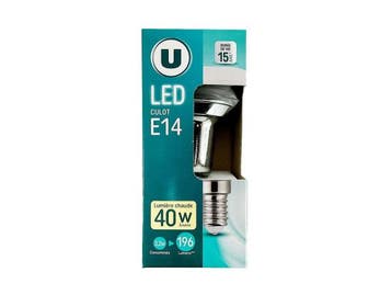 Veiling - 60x U-LED spot E14 Energetic, Maison & Meubles