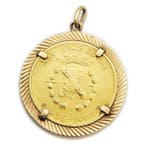 Kruishanger - 18 karaat Geel goud