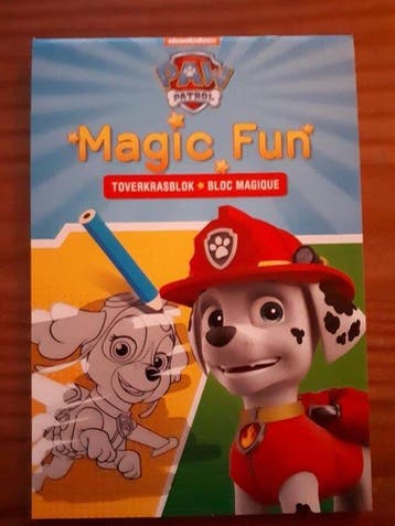 Toverkrasblok Paw Patrol, Verzenden, Nieuw