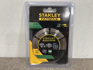Veiling - 5x Stanley diamantdoorslijpschijf ø89mm Fatmax