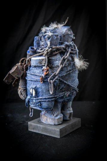 Fetisj Vaudou Fon. Vodoun, Voodoo, Vodou - Benin, Antiek en Kunst