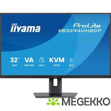 Iiyama Prolite XB3294UHSCP-B1 32  Ultra HD VA Monitor, Verzenden