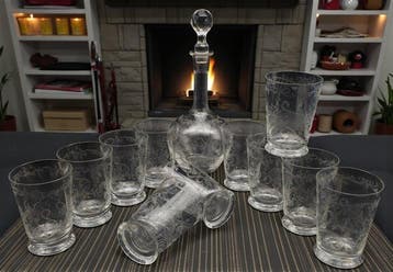 Cristallerie francesi - Tafelservies (12) - Kristal