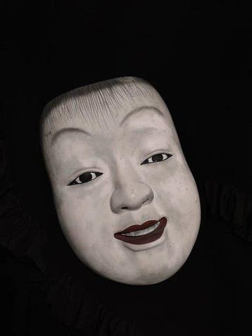 Mask - Japanse Noh-maskers, handgemaakte maskers van