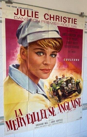 Julie Christie - The fast lady (1962) - Original French, Nieuw