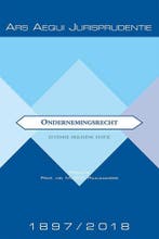 Ondernemingsrecht 1897-2018 / Ars Aequi Jurisprudentie, Verzenden, Gelezen