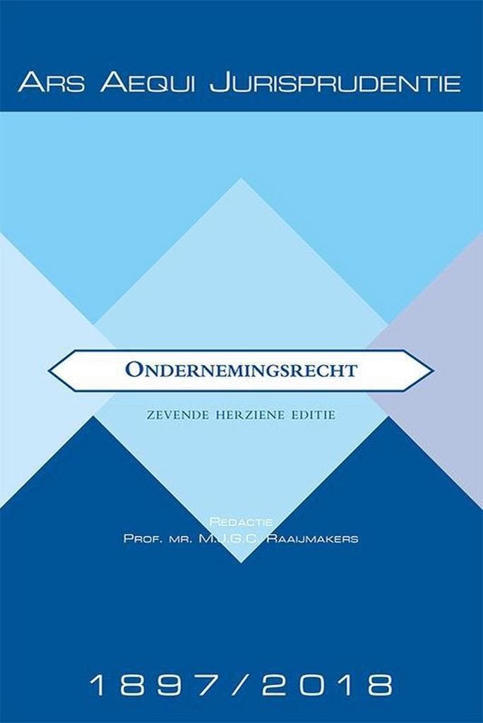 Ondernemingsrecht 1897-2018 / Ars Aequi Jurisprudentie, Livres, Science, Envoi
