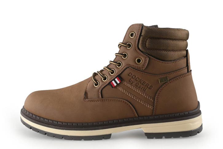 Dockers Veterboots in maat 41 Bruin, Kleding | Heren, Schoenen, Bruin, Zo goed als nieuw, Boots, Verzenden