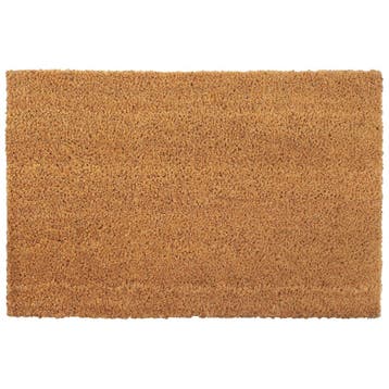 vidaXL Deurmat 40x60 cm getufte kokosvezel naturel, Verzenden, Nieuw