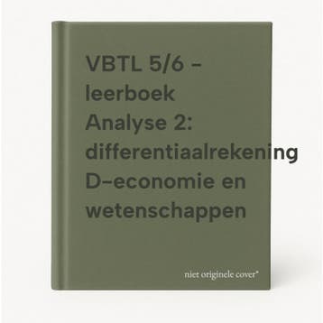 VBTL 5/6 - leerboek Analyse 2: differentiaalrekening, Verzenden