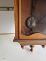 Regulateur wandklok - Art Deco Hout, Glas, Brons - 1960-1970, Antiek en Kunst