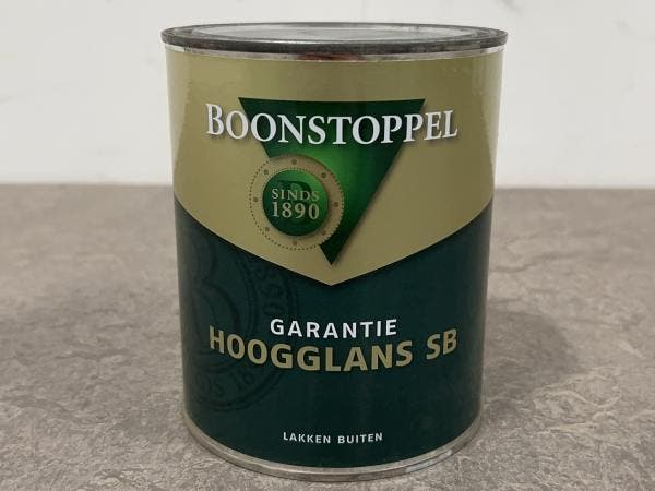 Veiling - 4x Boonstoppel lakverf hoogglans SB, Doe-het-zelf en Bouw, Verf, Beits en Lak
