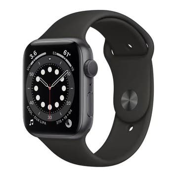 Apple Watch Series 5 40mm Zwart met GARANTIE & verzending, Ophalen of Verzenden, Zo goed als nieuw