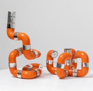 Gaetano Missaglia - Lampe de table (2) - LOSANGE - ABS
