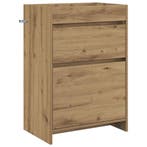 vidaXL Badkamer Onder Het Wastafel Kast Artisanaal eiken, Verzenden, Nieuw