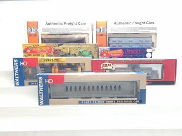Walthers, Atlas, Con-Cor/Roundhouse H0 - Wagon de, Nieuw