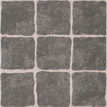 Vloertegel Florim Portuense Stonelook Reliëf Zwart 33x33, Doe-het-zelf en Bouw, Tegels, Keramiek, Nieuw, Ophalen of Verzenden