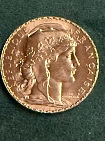 Frankrijk. 20 Francs 1914 Marianne