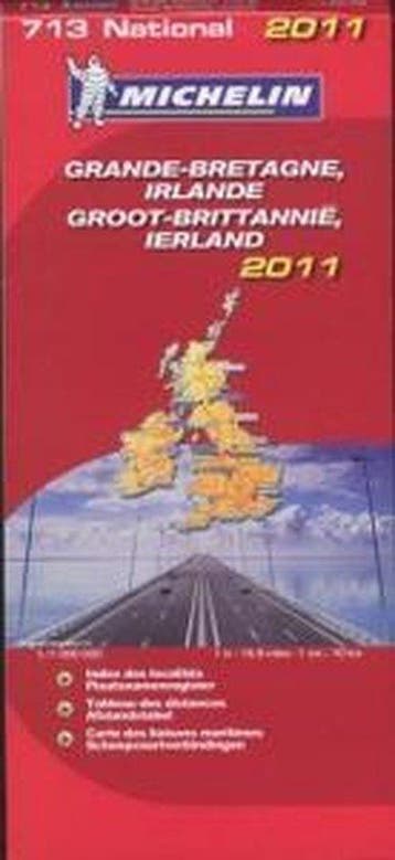 nationale kaart 713 Groot - Michelin, Boeken, Verzenden, Nieuw