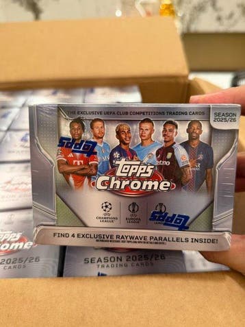 2025/26 Topps Chrome Carte parallèle, Carte insérée - 1, Nieuw
