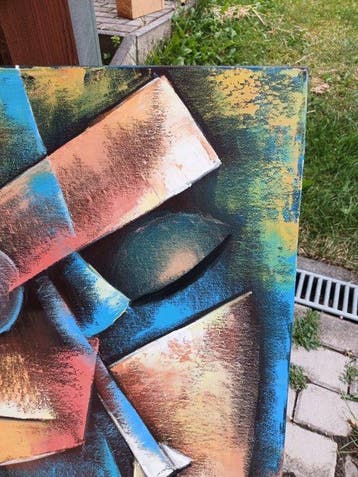 Jií Petr - The fragments of shared dream, Antiek en Kunst, Kunst | Schilderijen | Modern