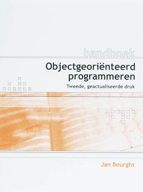 Handboek Objectgeorienteerd Programmeren | J. Beurghs, Livres, Livres Autre, Envoi