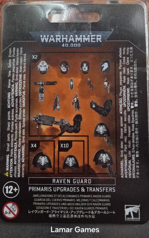 Raven guard primaris upgrades and transfers (Warhammer, Hobby en Vrije tijd, Wargaming, Ophalen of Verzenden