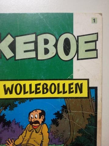 Kiekeboe 1 - De Wollebollen - 1 Album - Eerste druk - 1978, Boeken, Stripverhalen, Nieuw