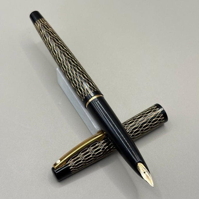 Sheaffer - Lady Sheaffer (gold basketweave pattern) - 14K, Collections, Stylos