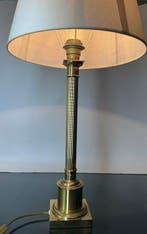 Tafellamp - Verguld messing - Klassieke lamp